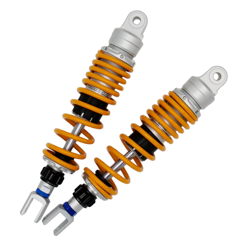 Amazon | 汎用 320mm リアサスペンション 左右セット 減衰力調整